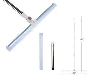 Magic Broom Silicone Floor Wiper, 20 inch