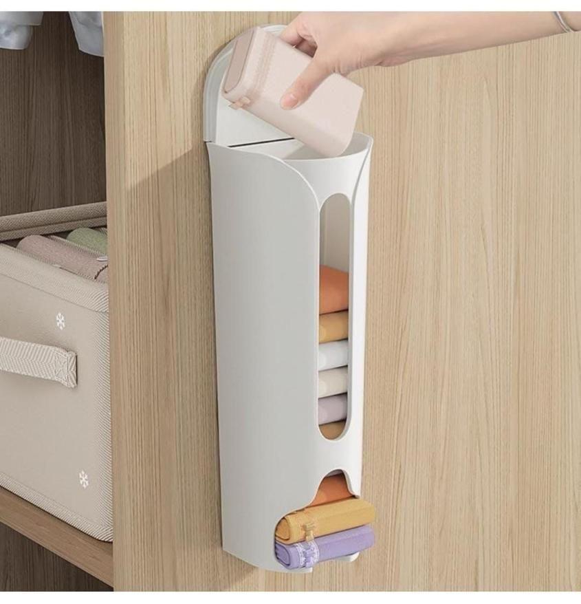 Multipurpose Wall-Mounted Underwear, Sock Storage Organizer